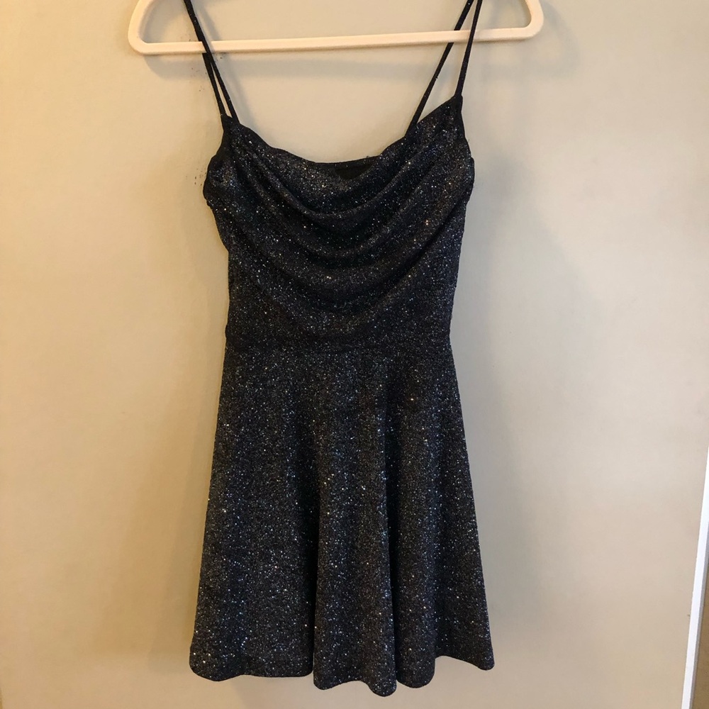 Windsor Sparkling Midnight Blue Mini Dress